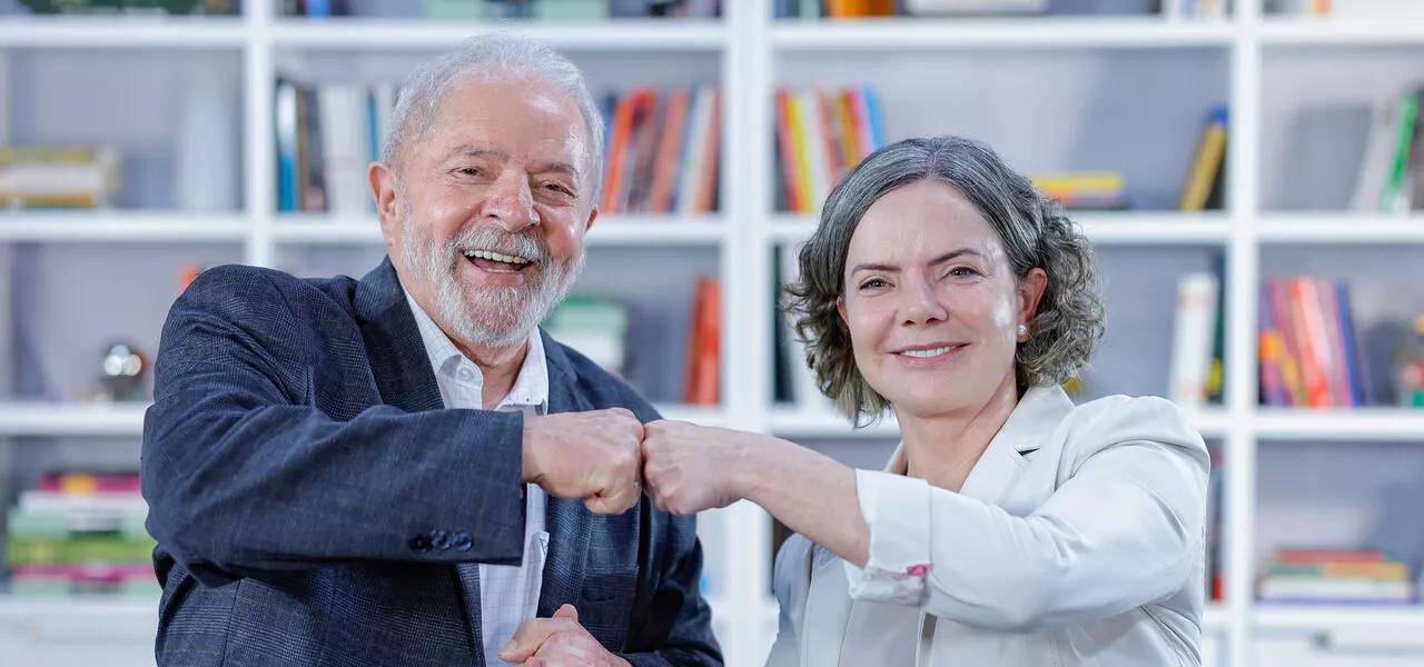 Lula e Gleisi Hoffmann Lula e Gleisi Hoffmann