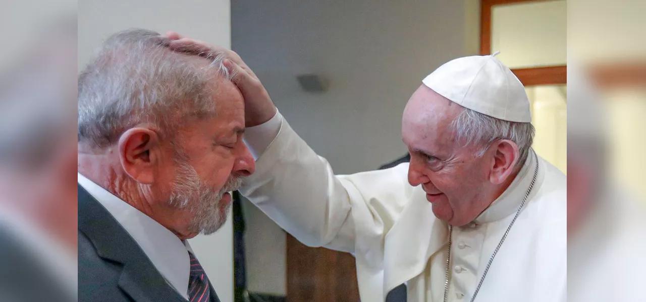 Lula e papa Francisco Lula e papa Francisco