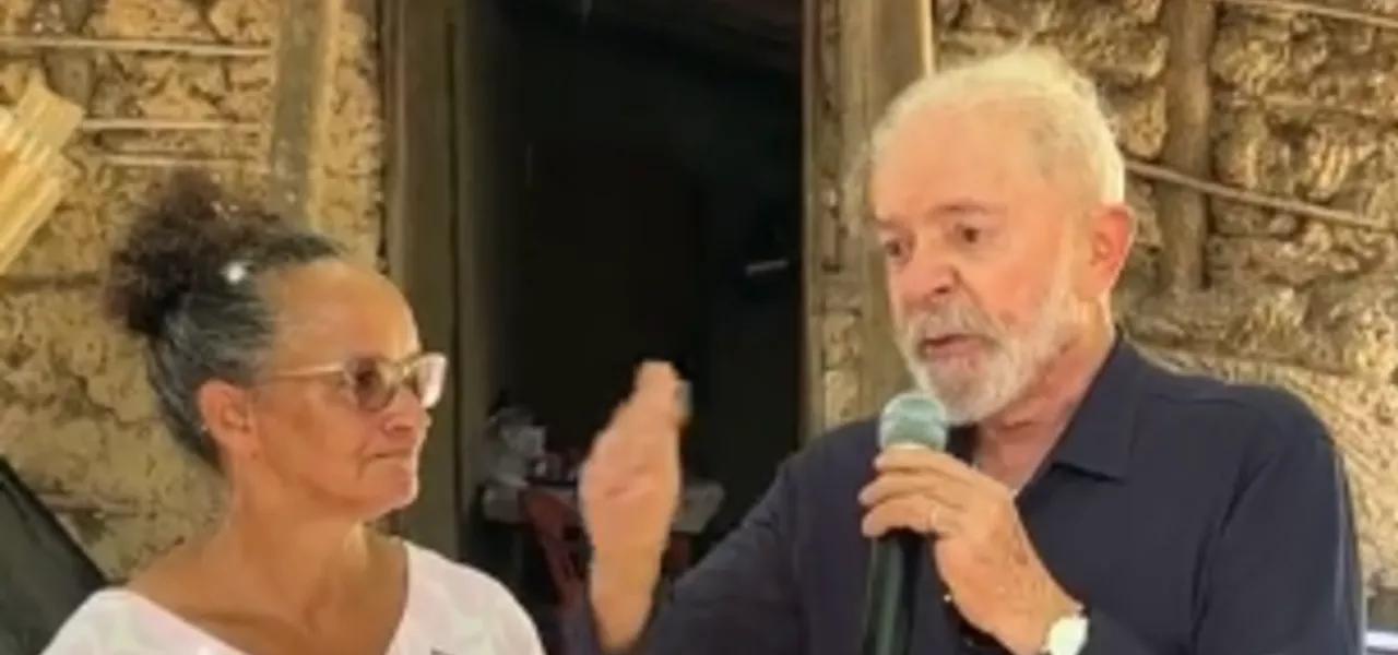 Lula em visita a quilombolas no Maranhão