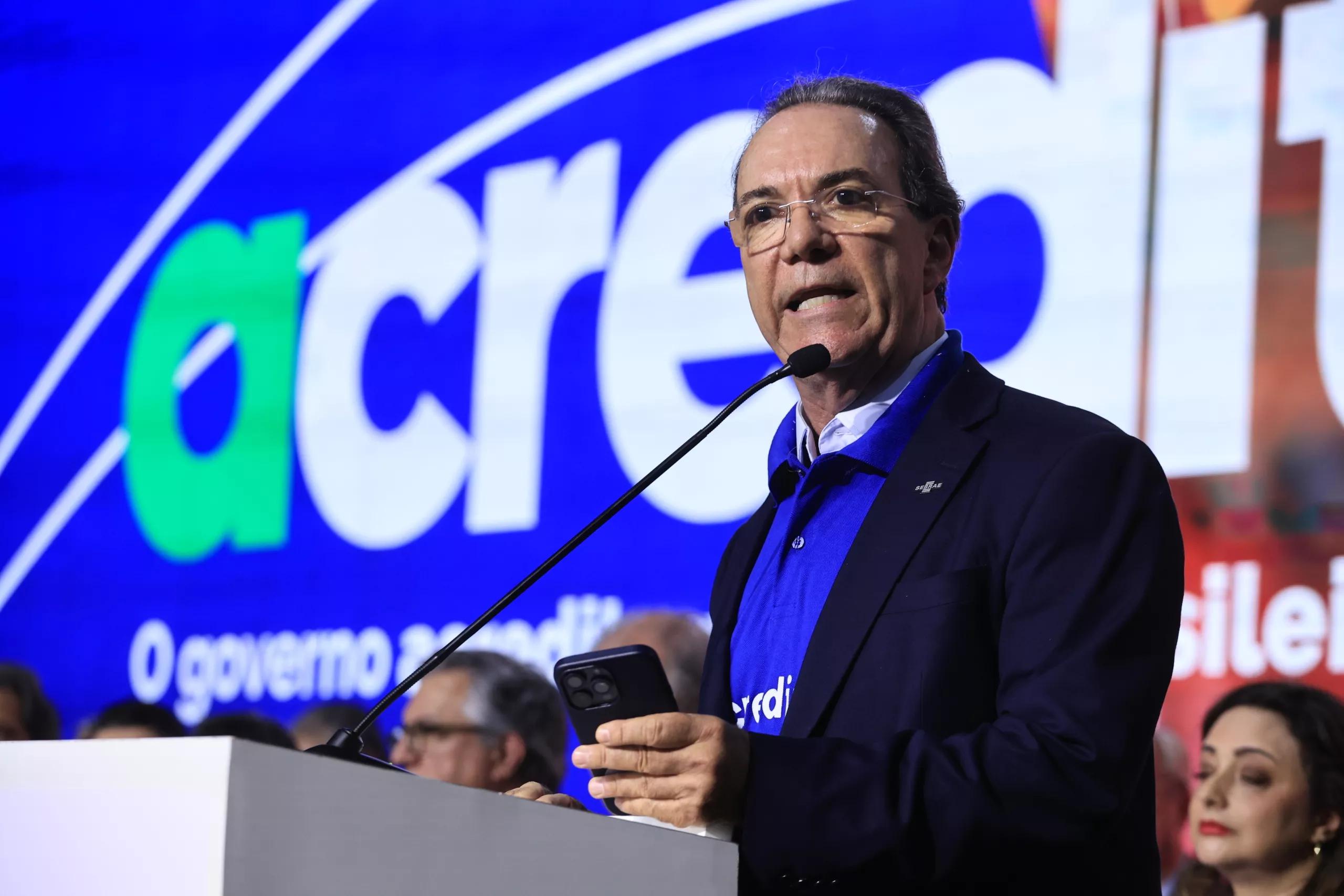 Décio Lima, presidente do Sebrae Décio Lima, presidente do Sebrae