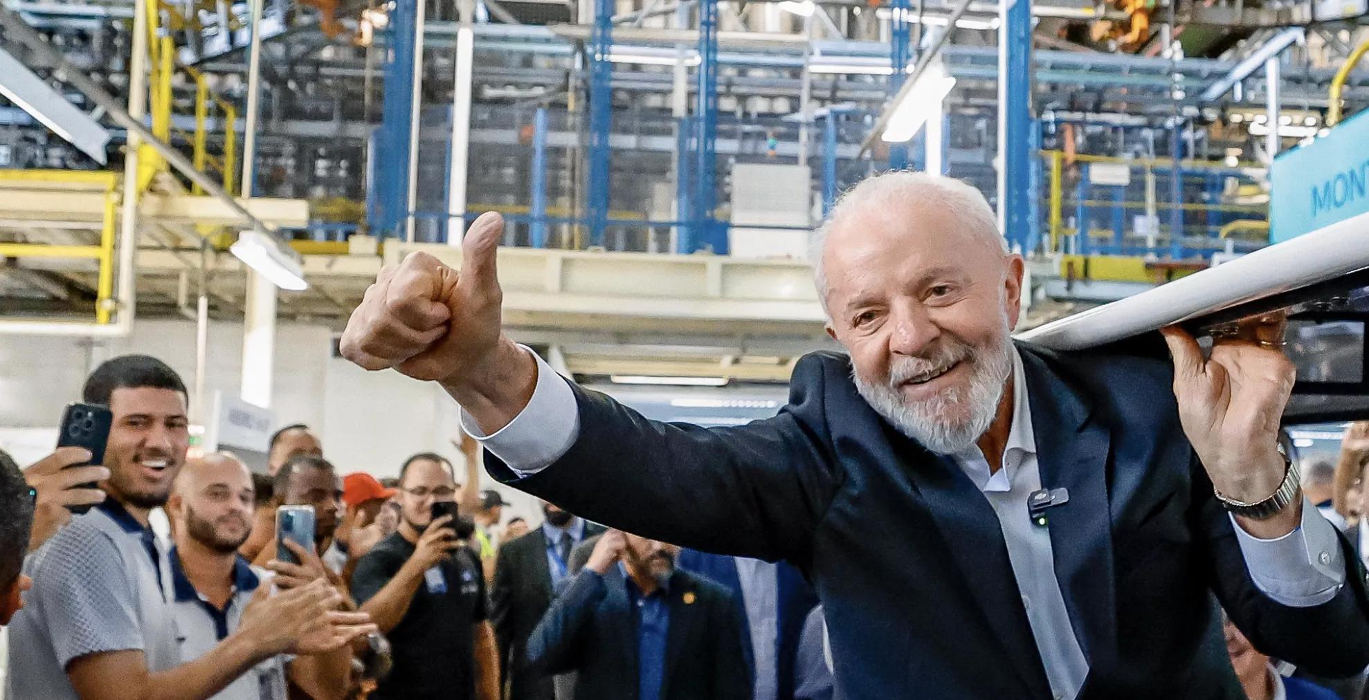 Lula - 11.03.2025 - Visita à llinha de montagem da Stellantis Betim (MG) Lula - 11.03.2025 - Visita à llinha de montagem da Stellantis Betim (MG)