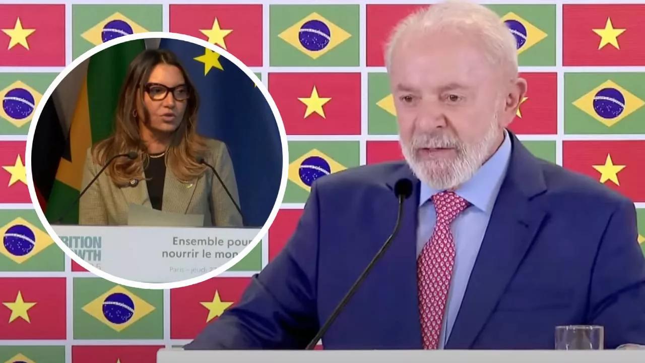 Presidente Luiz Inácio Lula da Silva e primeira-dama Janja Lula da Silva