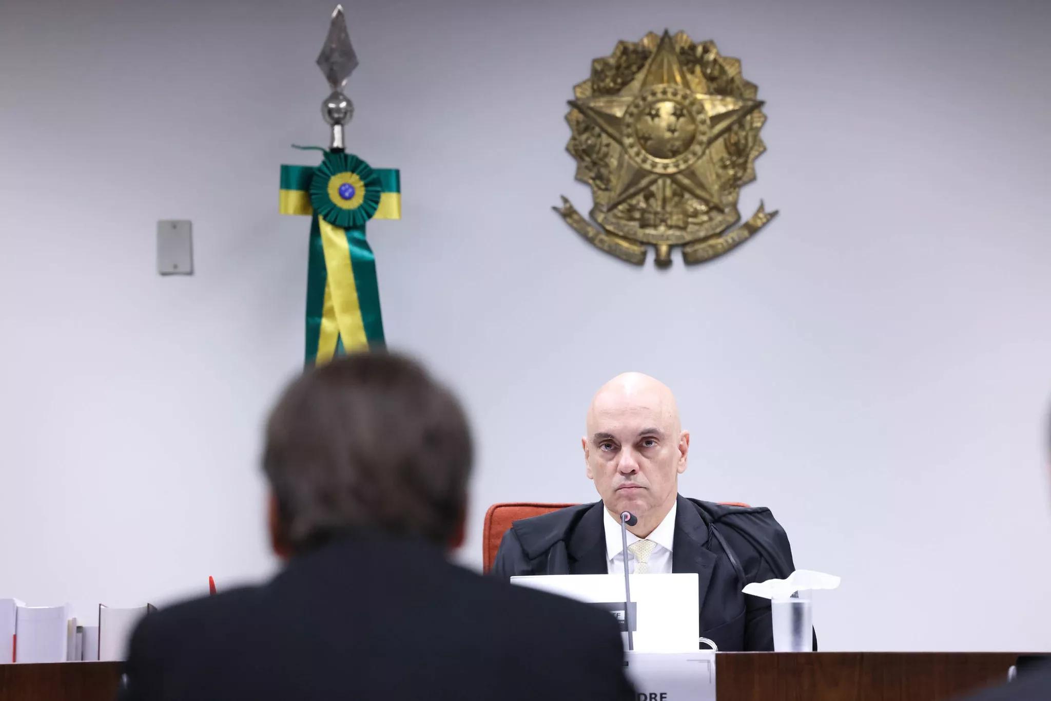 Bolsonaro e Moraes Bolsonaro e Moraes