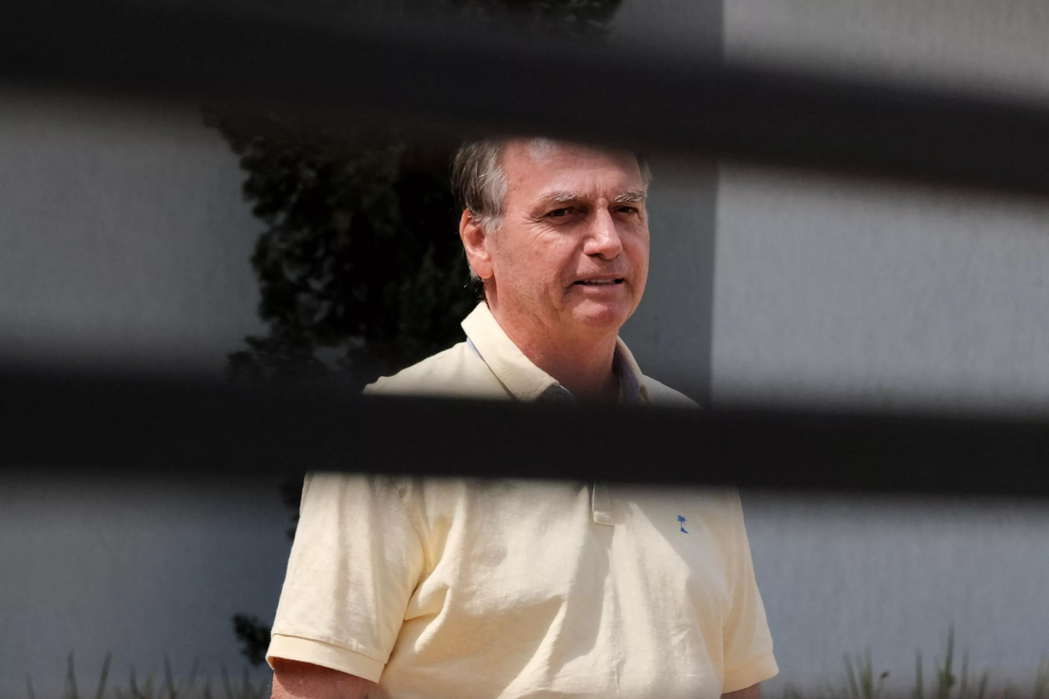 Ex-presidente Jair Bolsonaro em sua casa em Brasília onde cumpre prisão domiciliar - 03/09/2025   Ex-presidente Jair Bolsonaro em sua casa em Brasília onde cumpre prisão domiciliar - 03/09/2025