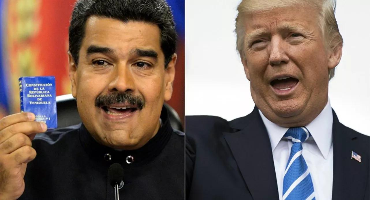 Nicolás Maduro e Donald Trump Nicolás Maduro e Donald Trump