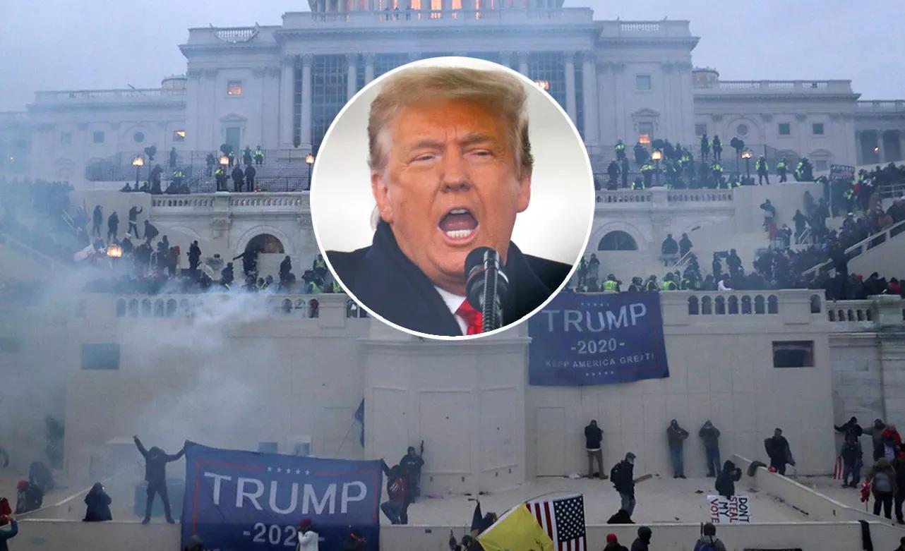 Invasão do Capitólio e Donald Trump Invasão do Capitólio e Donald Trump