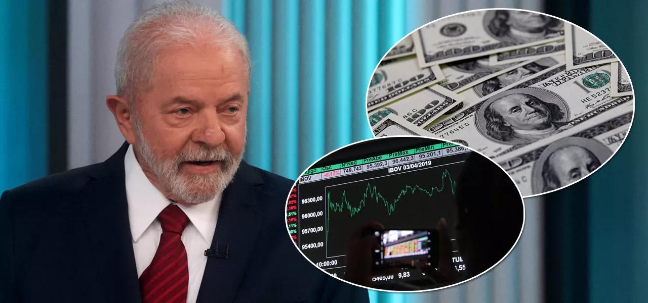 Luiz Inácio Lula da Silva, Bolsa de Valores e o dólar
