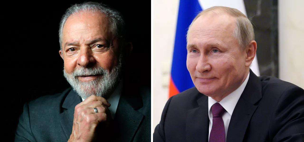 Lula e Vladimir Putin Lula e Vladimir Putin