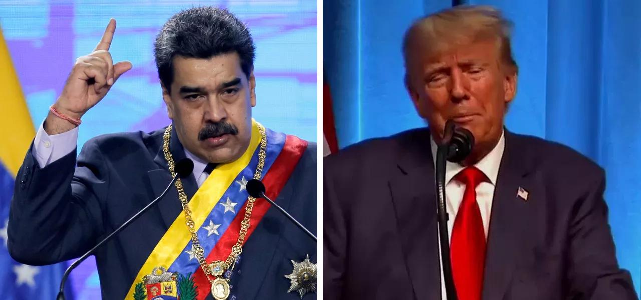 Nicolás Maduro e Donald Trump Nicolás Maduro e Donald Trump