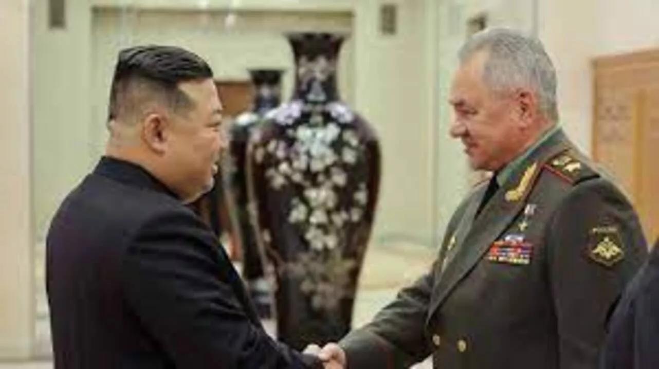 Kim Jong Un e Sergey Shoigu Kim Jong Un e Sergey Shoigu