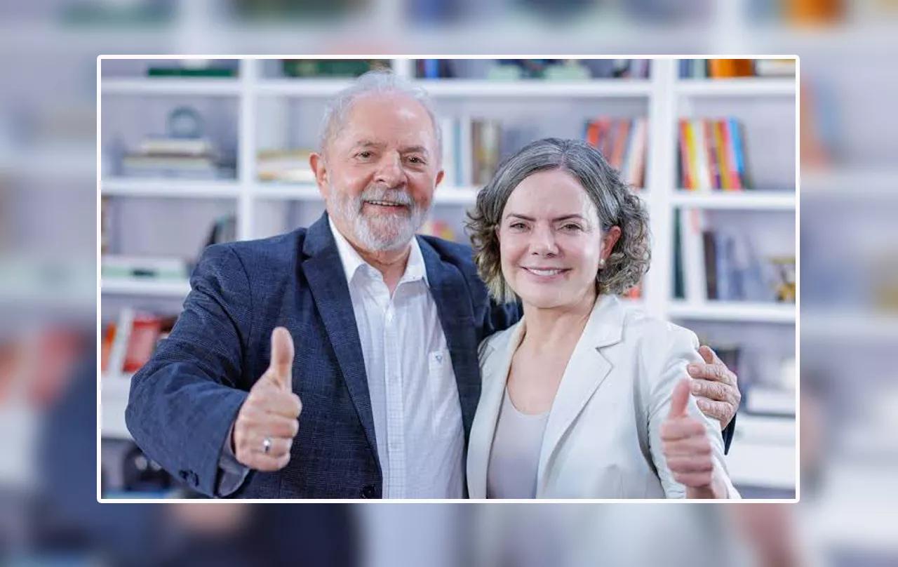 Luiz Inácio Lula da Silva e Gleisi Hoffmann Luiz Inácio Lula da Silva e Gleisi Hoffmann