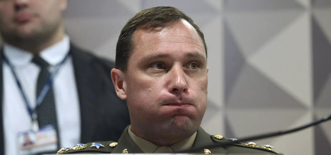 Mauro Cid, ex-ajudante de ordens de Jair Bolsonaro. Foto. Edilson Rodrigues-Agência Senado Mauro Cid, ex-ajudante de ordens de Jair Bolsonaro. Foto. Edilson Rodrigues-Agência Senado