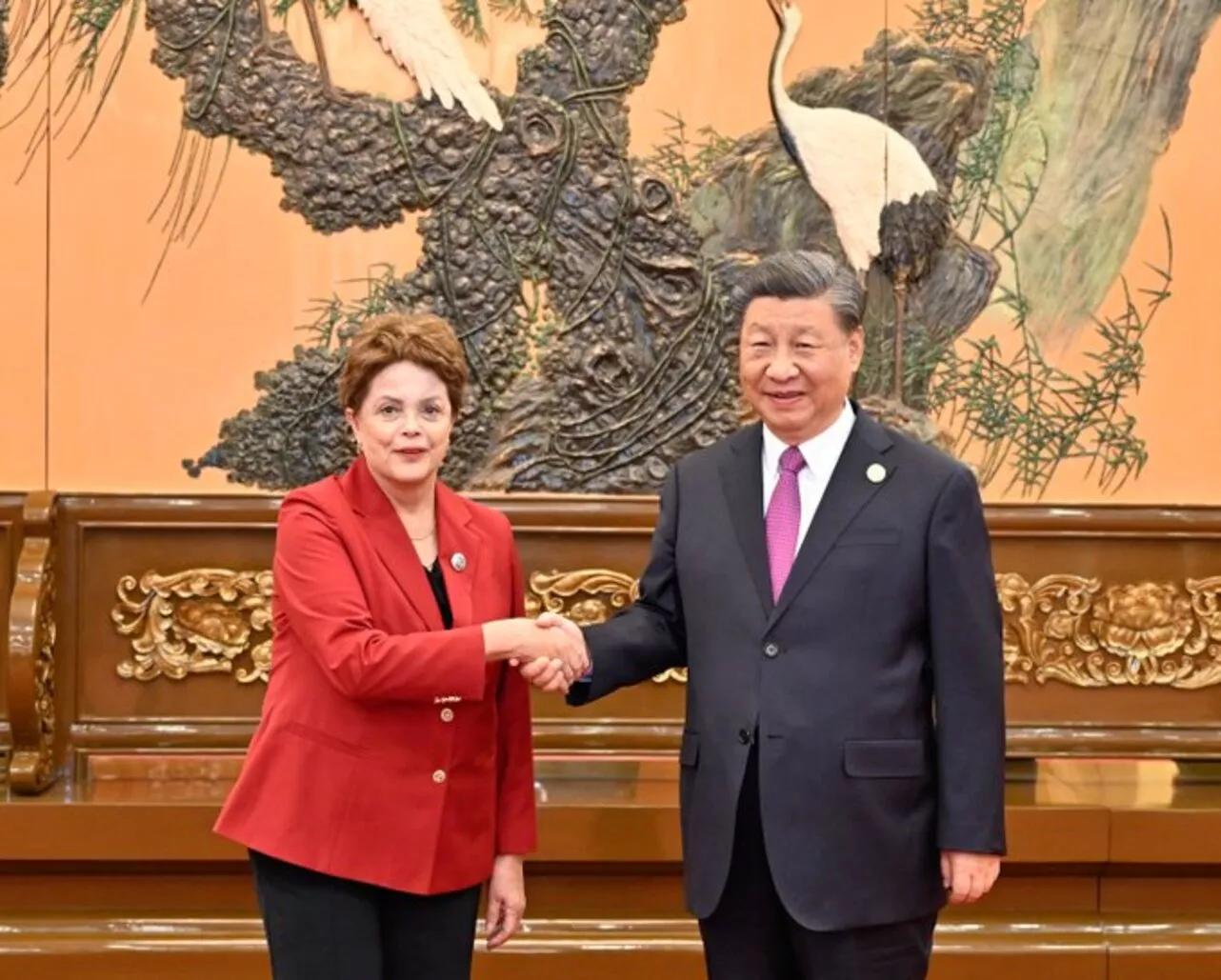 Dilma e Xi Jinping Dilma e Xi Jinping