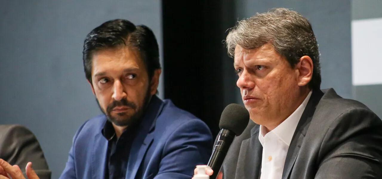Ricardo Nunes e Tarcísio de Freitas Ricardo Nunes e Tarcísio de Freitas