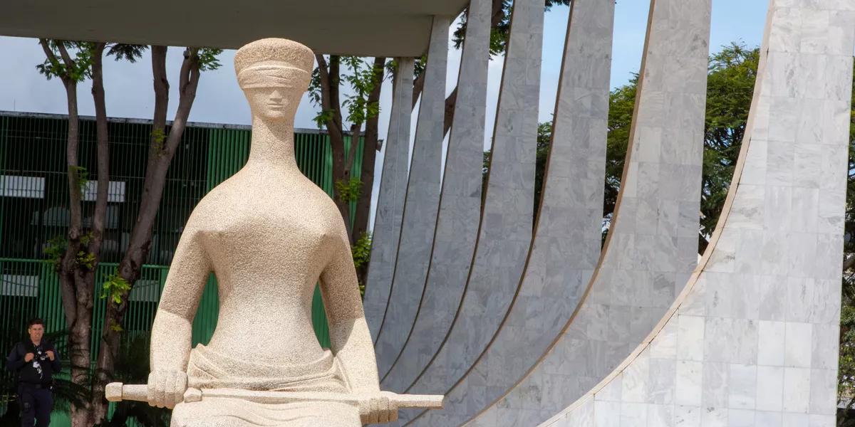 Fachada do palácio do Supremo Tribunal Federal (STF) Fachada do palácio do Supremo Tribunal Federal (STF)