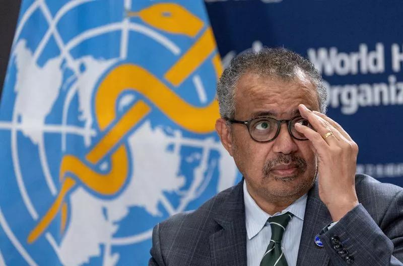 O diretor-geral da OMS, Tedros Adhanom se emociona ao falar das condições infernais provocadas pelo genocídio israelense em Gaza Photo O diretor-geral da OMS, Tedros Adhanom se emociona ao falar das condições infernais provocadas pelo genocídio israelense em Gaza Photo