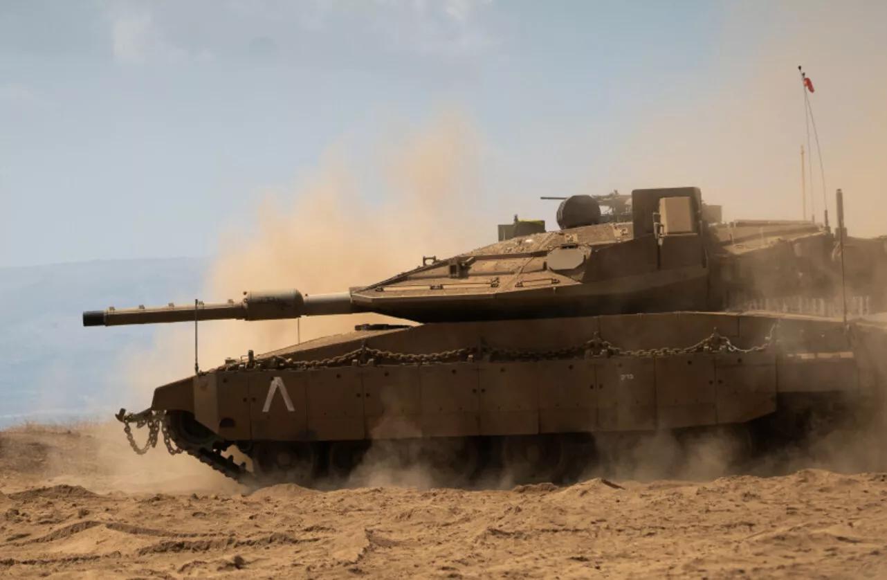 Tanque de guerra israelense Tanque de guerra israelense