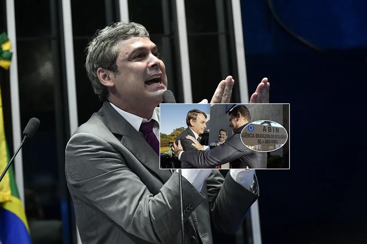 Lindbergh Farias (mais destaque), Jair Bolsonaro, Alexandre Ramagem e a Abin Lindbergh Farias (mais destaque), Jair Bolsonaro, Alexandre Ramagem e a Abin