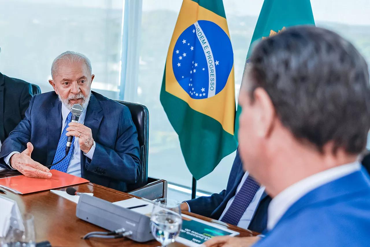 Lula com empresários em Brasília