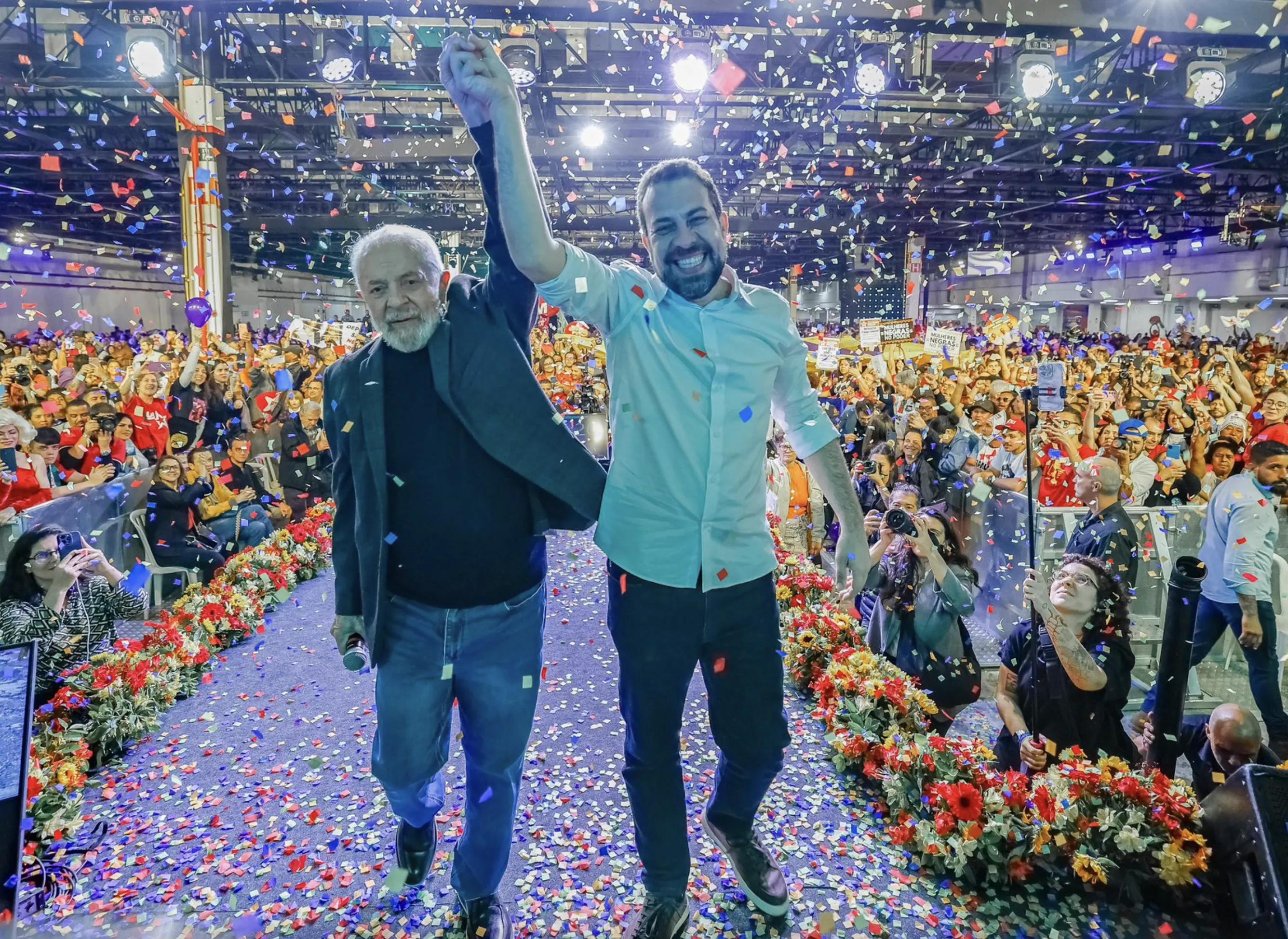 Lula e Guilherme Boulos Lula e Guilherme Boulos