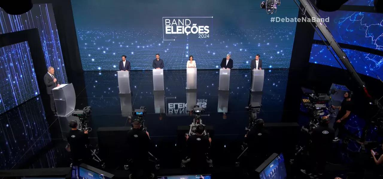 Ricardo Nunes, Pablo Marçal, Tabata Amaral, Datena e Guilherme Boulos Ricardo Nunes, Pablo Marçal, Tabata Amaral, Datena e Guilherme Boulos
