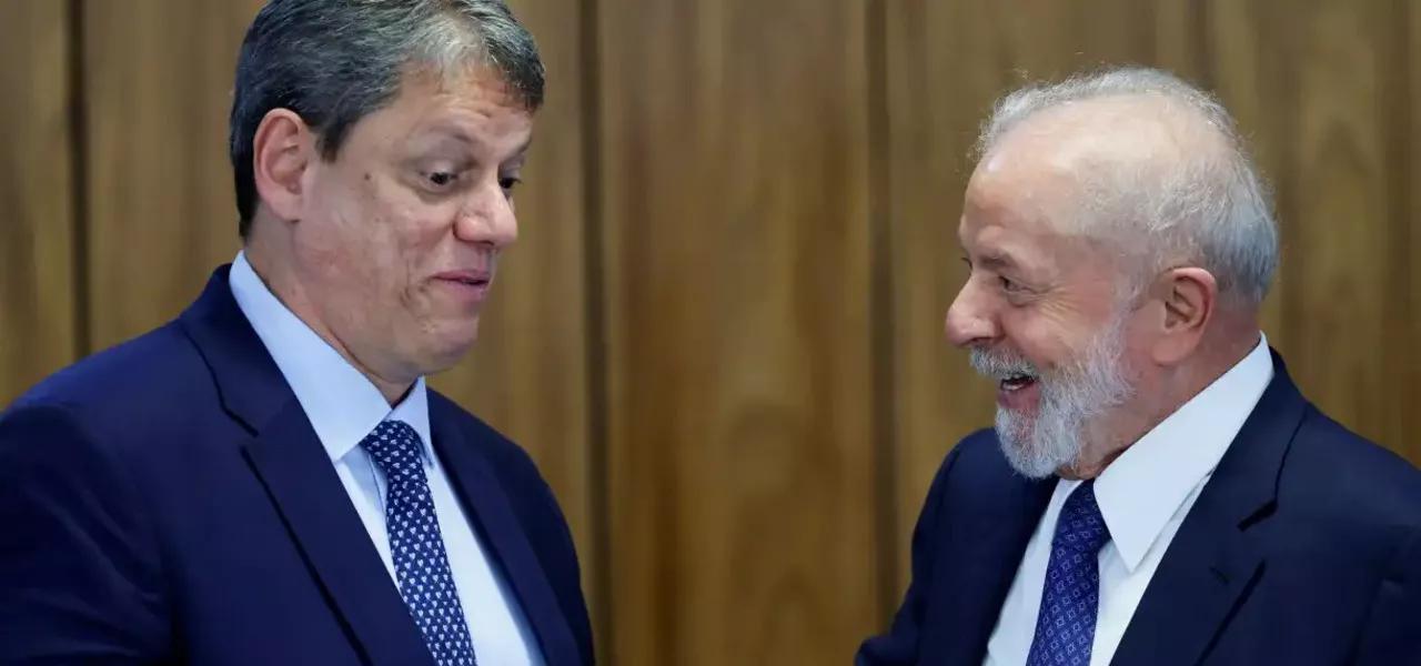 Tarcísio de Freitas e Lula Tarcísio de Freitas e Lula