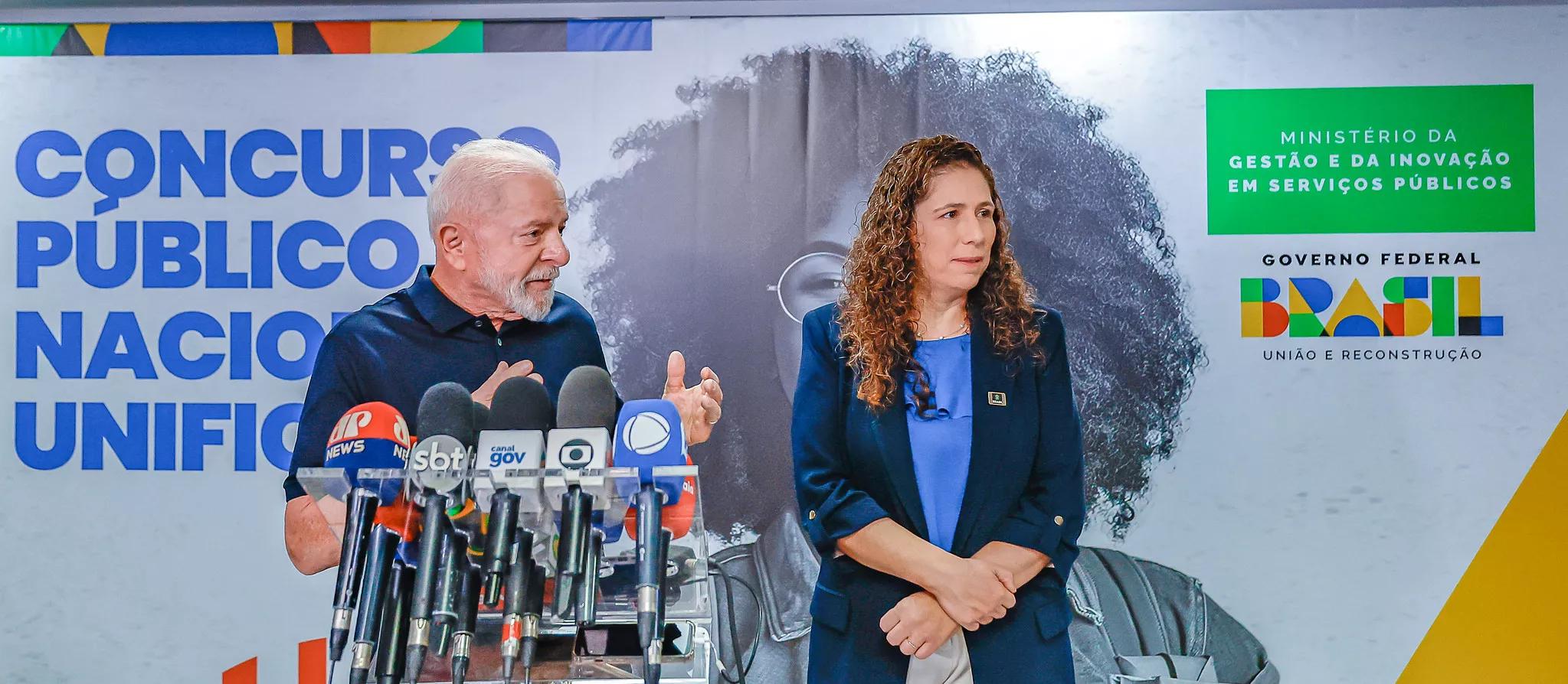 Lula e Esther Dweck Lula e Esther Dweck