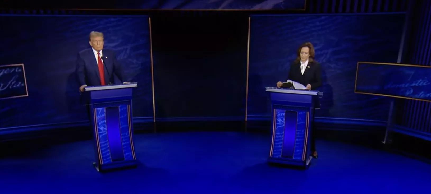 Donald Trump e Kamala Harris Donald Trump e Kamala Harris