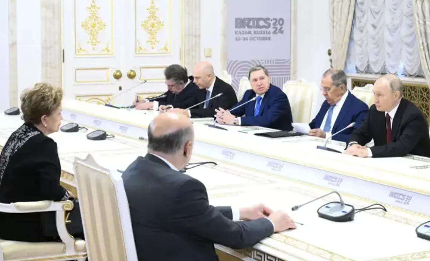 Dilma Rousseff e Vladimir Putin Dilma Rousseff e Vladimir Putin