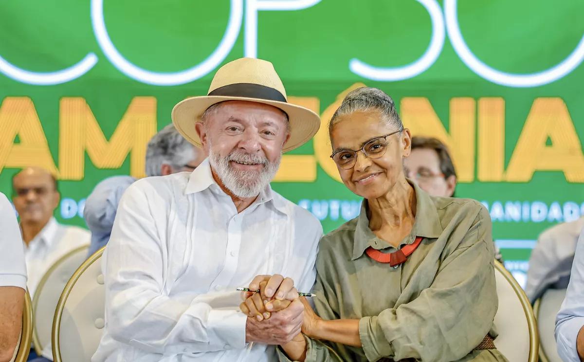 Lula e Marina Silva em Belém-PA - 14/02/2025 Lula e Marina Silva em Belém-PA - 14/02/2025