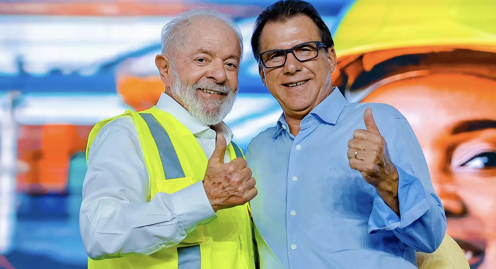 Lula e Luiz Marinho - 21/02/2025 Lula e Luiz Marinho - 21/02/2025