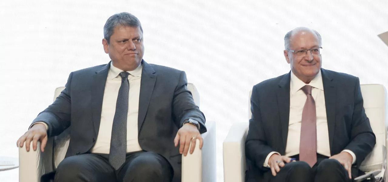 Tarcísio de Freitas e Geraldo Alckmin Tarcísio de Freitas e Geraldo Alckmin