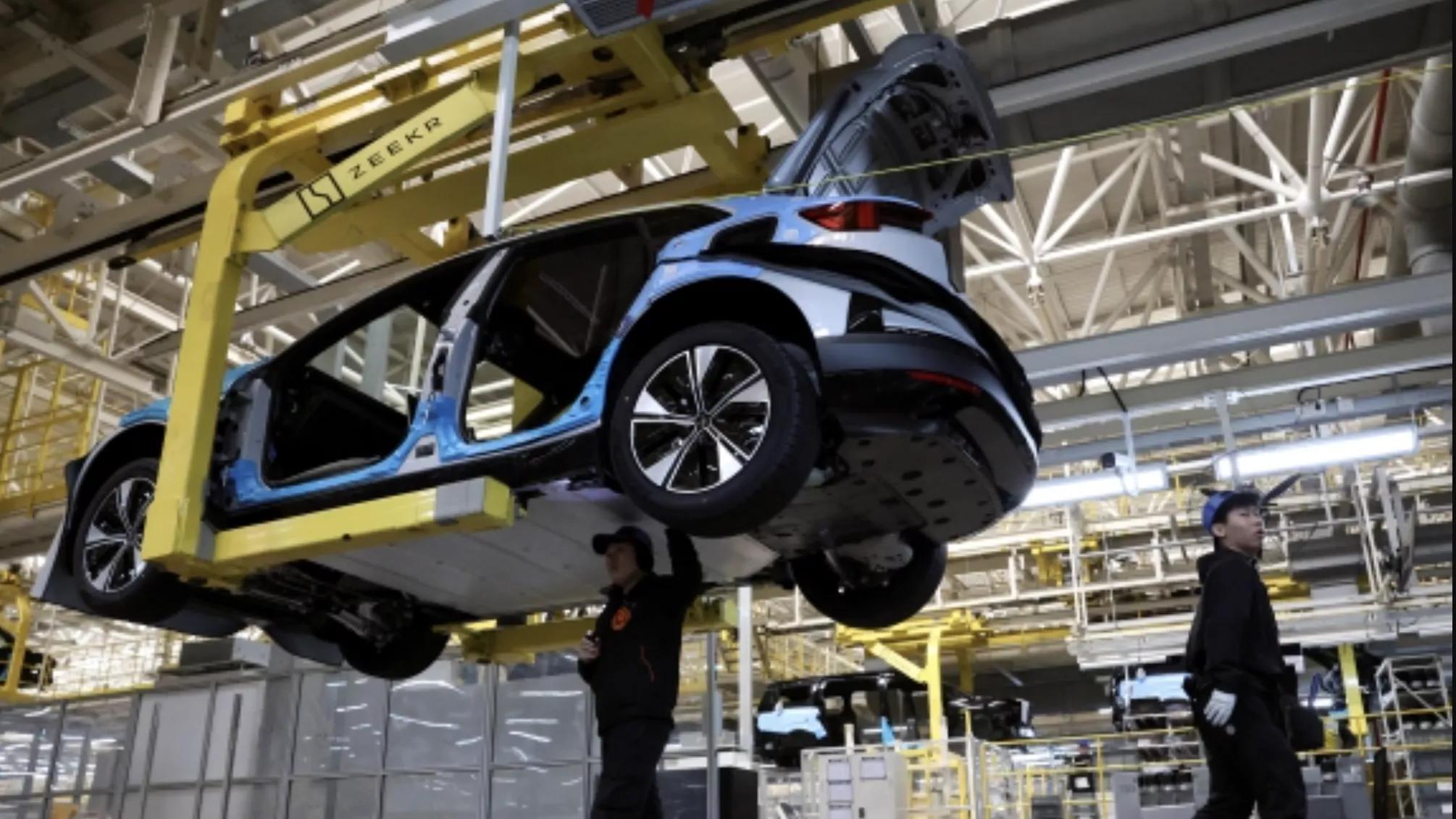 Automação na indústria automobiliística chinesa Automação na indústria automobiliística chinesa