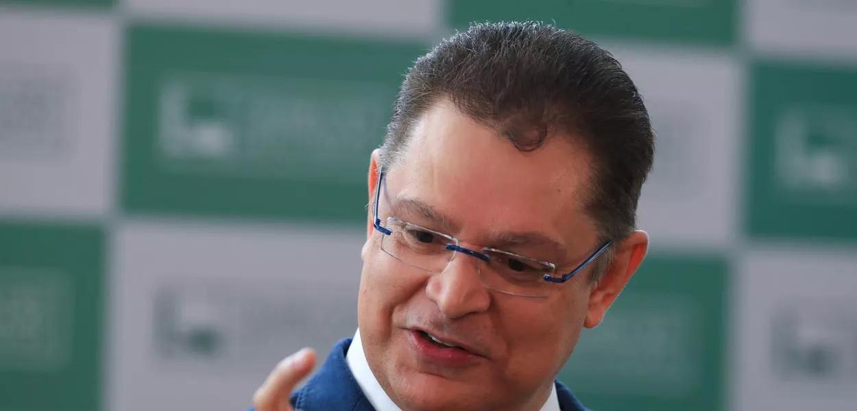 Brasília (DF) - 19-12-2024 - Deputado Sóstenes Cavalcante durante coletiva a imprensa no salão verde da Câmara dos Deputados Brasília (DF) - 19-12-2024 - Deputado Sóstenes Cavalcante durante coletiva a imprensa no salão verde da Câmara dos Deputados