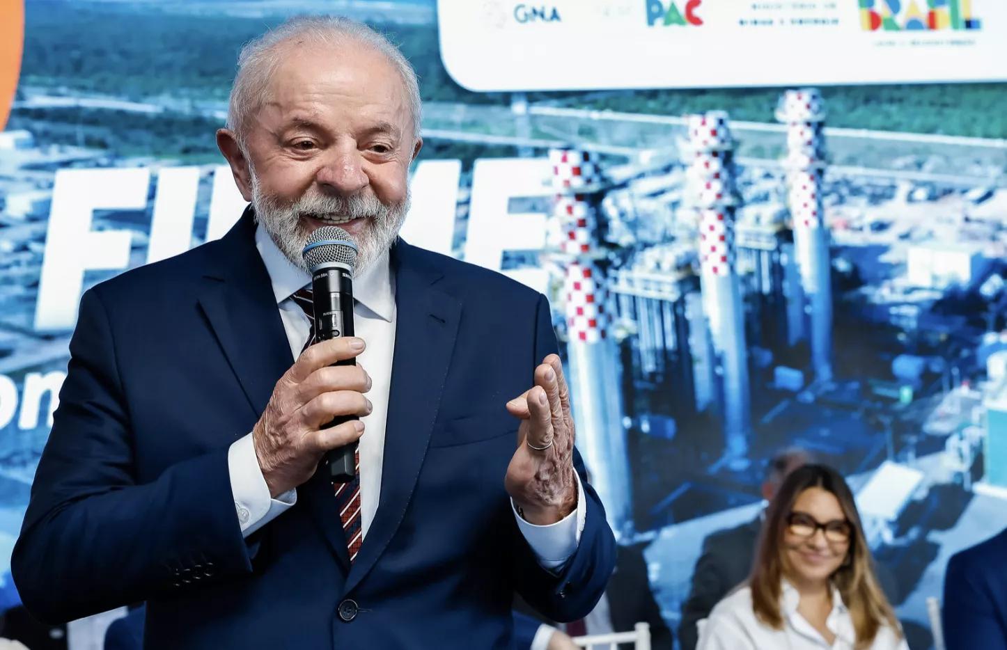Presidente Luiz Inácio Lula da Silva durante a cerimônia de inauguração da Usina Termelétrica GNA II, no Porto do Açu - Centro de Visitantes do Porto do Açu - São João da Barra (RJ) - 29/07/2025 Presidente Luiz Inácio Lula da Silva durante a cerimônia de inauguração da Usina Termelétrica GNA II, no Porto do Açu - Centro de Visitantes do Porto do Açu - São João da Barra (RJ) - 29/07/2025