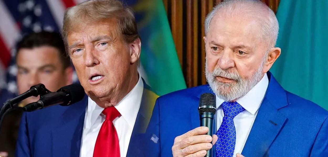 Donald Trump e Lula Donald Trump e Lula