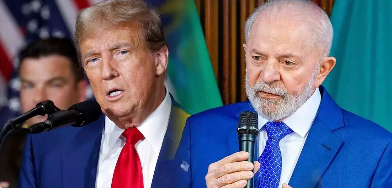 Donald Trump e Lula Donald Trump e Lula