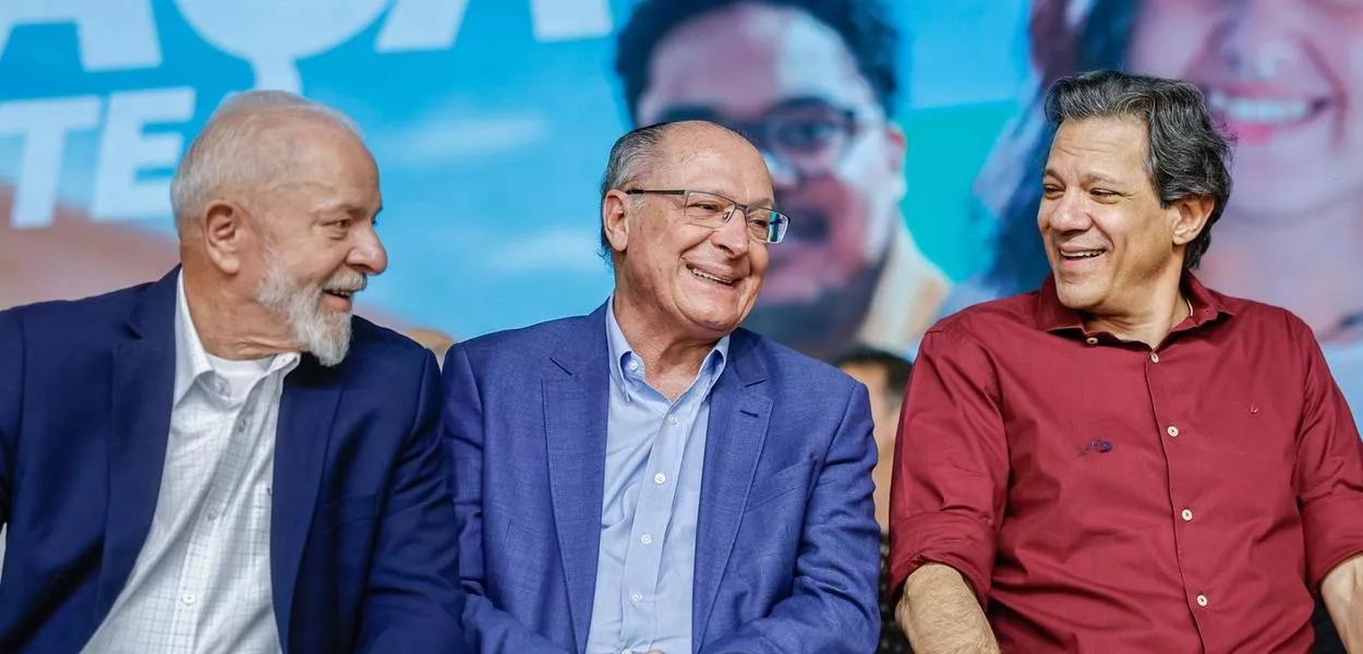 São Paulo (SP) 29.06.2024 - Lula, Alckmin e Haddad São Paulo (SP) 29.06.2024 - Lula, Alckmin e Haddad