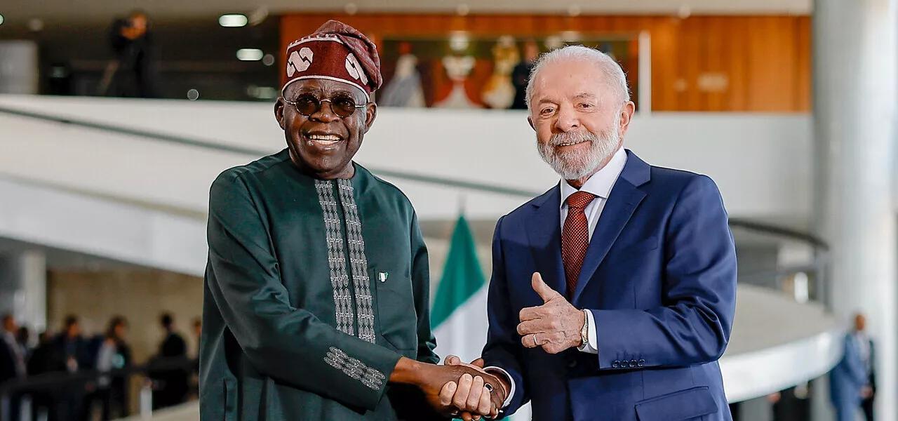 Bola Tinubu e Lula Bola Tinubu e Lula