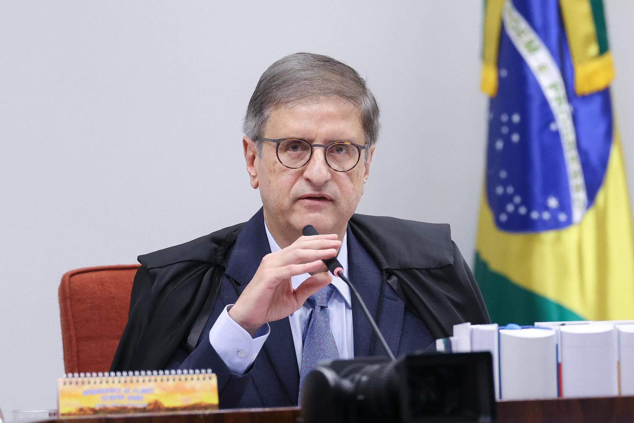 Procurador-geral da República, Paulo Gonet, durante abertura do julgamento da trama golpista Procurador-geral da República, Paulo Gonet, durante abertura do julgamento da trama golpista