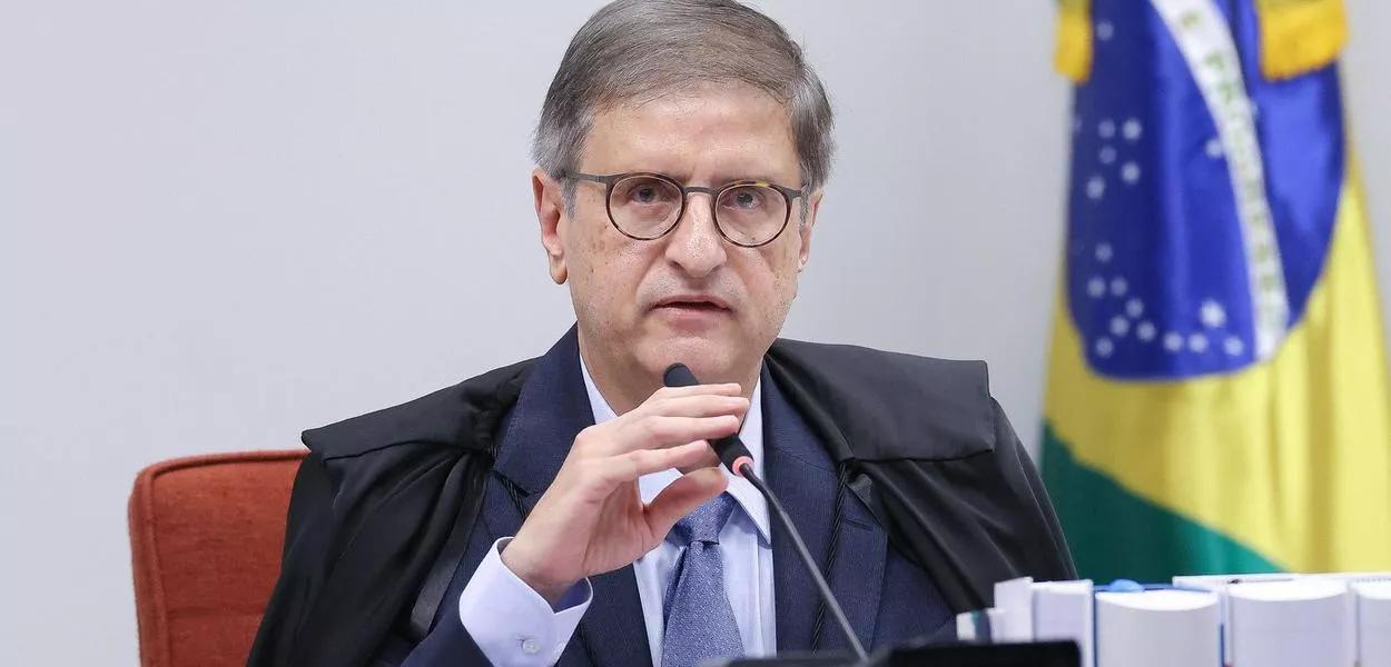 Procurador-geral da República, Paulo Gonet, durante abertura do julgamento da trama golpista Procurador-geral da República, Paulo Gonet, durante abertura do julgamento da trama golpista