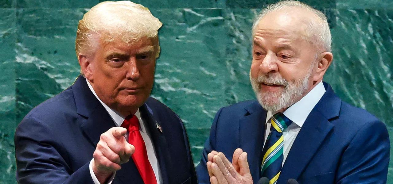 Donald Trump e Lula Donald Trump e Lula