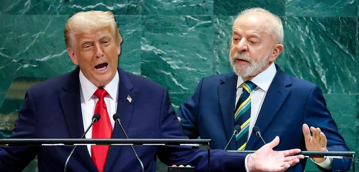 Donald Trump e Lula Donald Trump e Lula