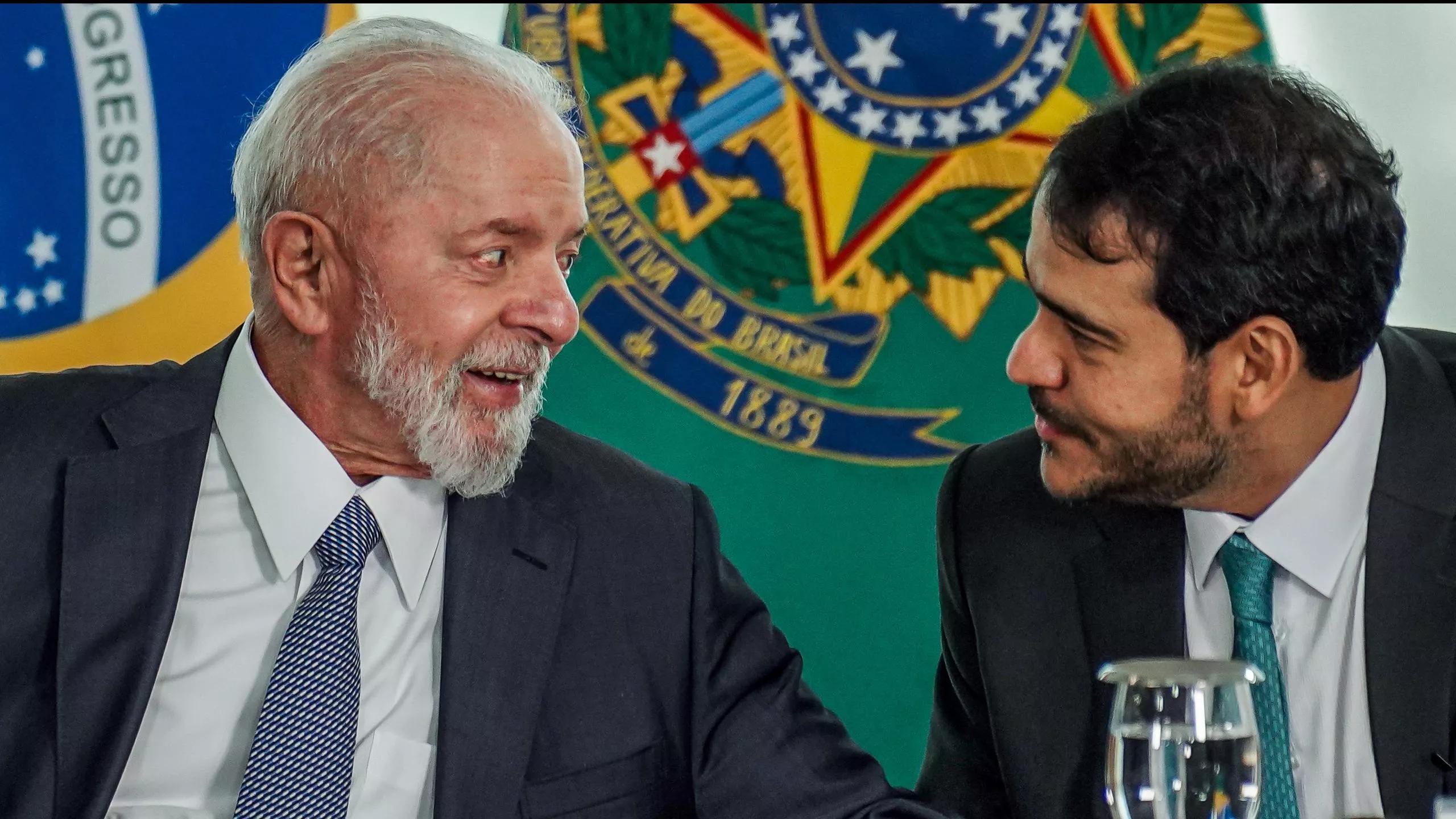 Lula e Jorge Messias Lula e Jorge Messias