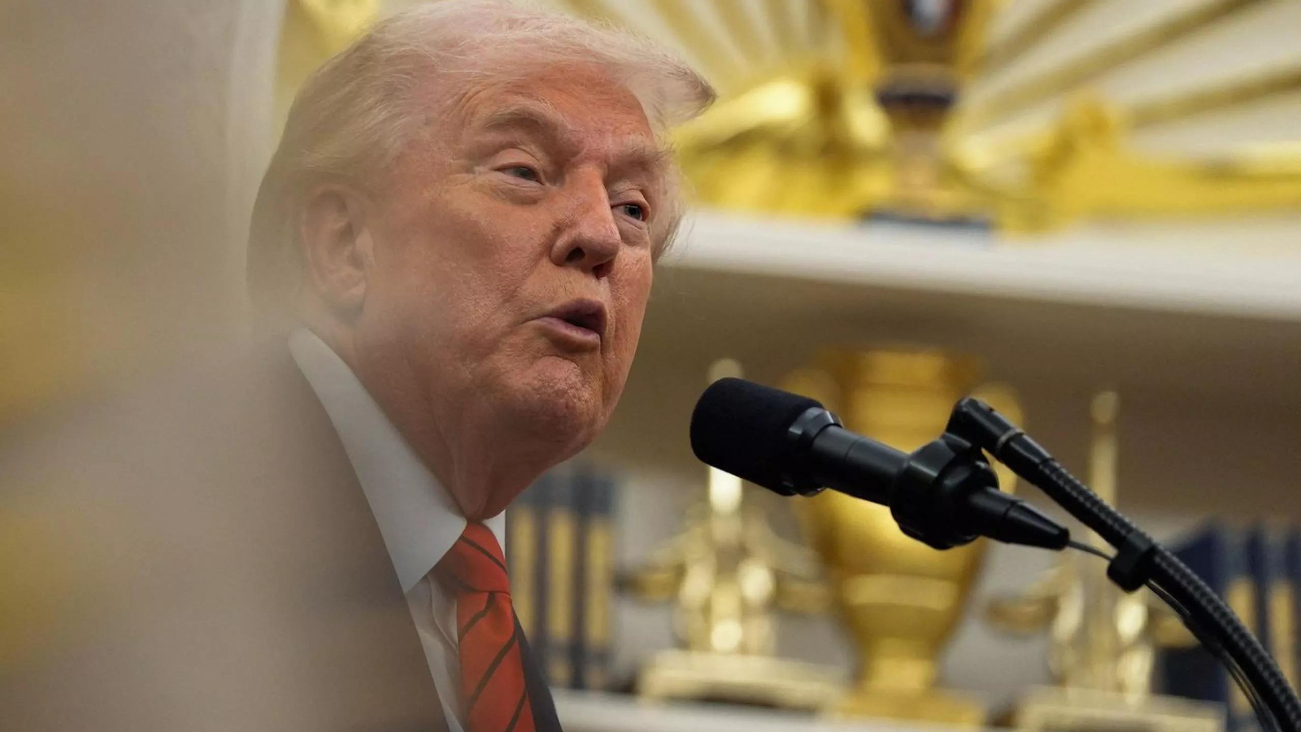 O presidente dos EUA, Donald Trump - 10/10/2025 O presidente dos EUA, Donald Trump - 10/10/2025