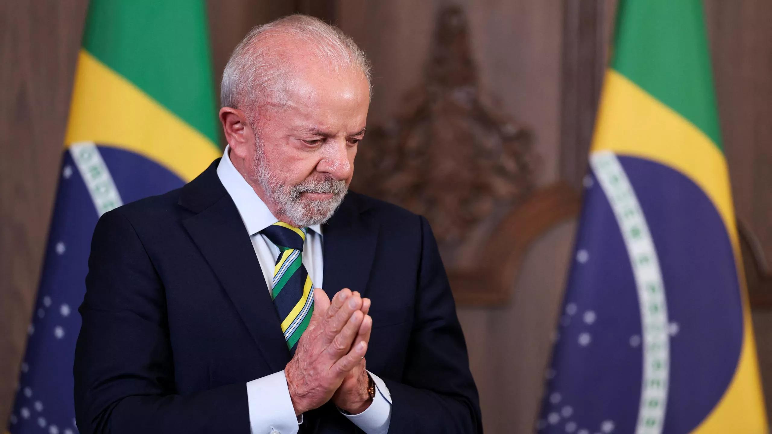 O presidente Luiz Inácio Lula da Silva durante entrevista à imprensa em Kuala Lumpur, Malásia - 27/10/2025 O presidente Luiz Inácio Lula da Silva durante entrevista à imprensa em Kuala Lumpur, Malásia - 27/10/2025