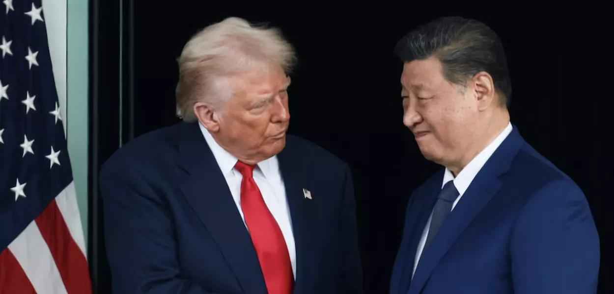 Donald Trump e Xi Jinping Donald Trump e Xi Jinping