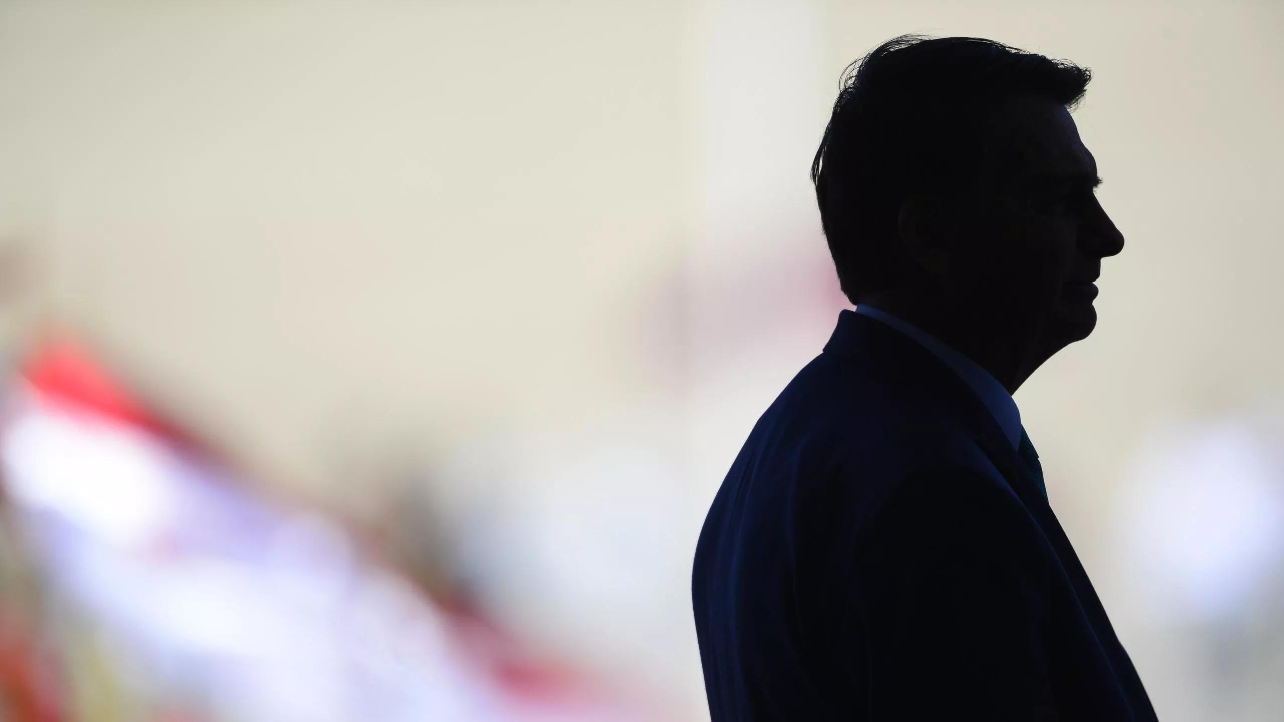 Jair Bolsonaro, escurecido na foto - 30/07/2021 Jair Bolsonaro, escurecido na foto - 30/07/2021