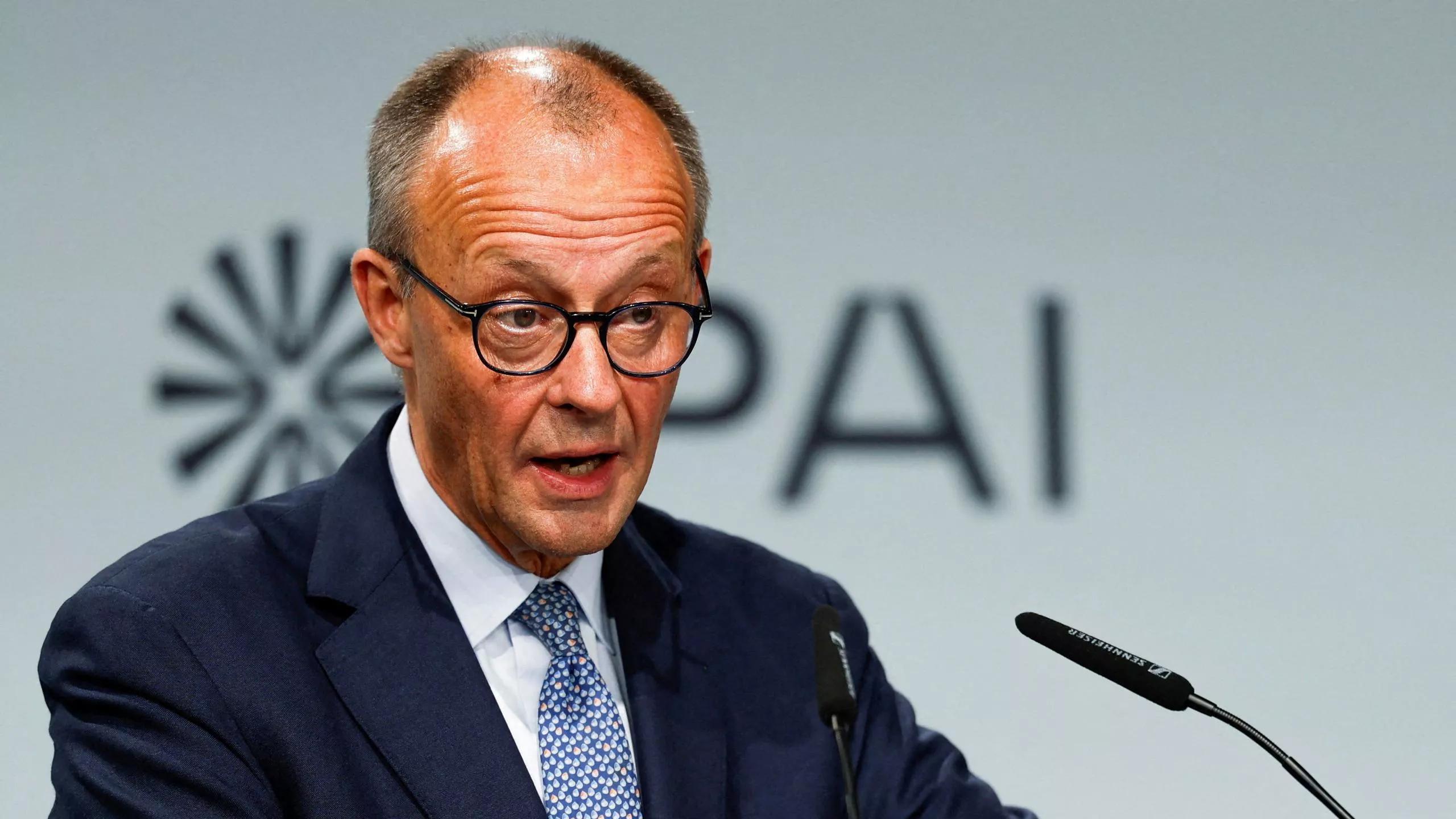 O chanceler da Alemanha, Friedrich Merz - 21/10/2025 O chanceler da Alemanha, Friedrich Merz - 21/10/2025