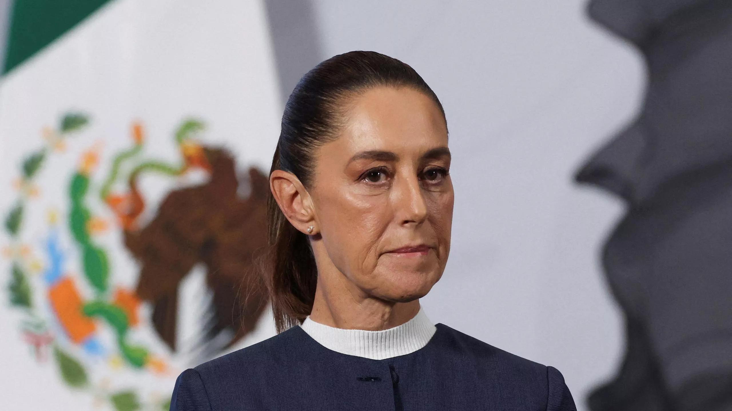 A presidente do México, Claudia Sheinbaum, durante entrevista coletiva na Cidade do México - 03/11/2025 A presidente do México, Claudia Sheinbaum, durante entrevista coletiva na Cidade do México - 03/11/2025
